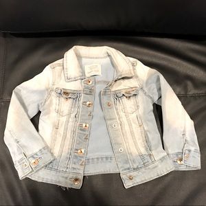 Zara Girls Denim Jacket Size 4/5